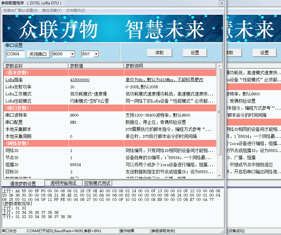 lora通信測試